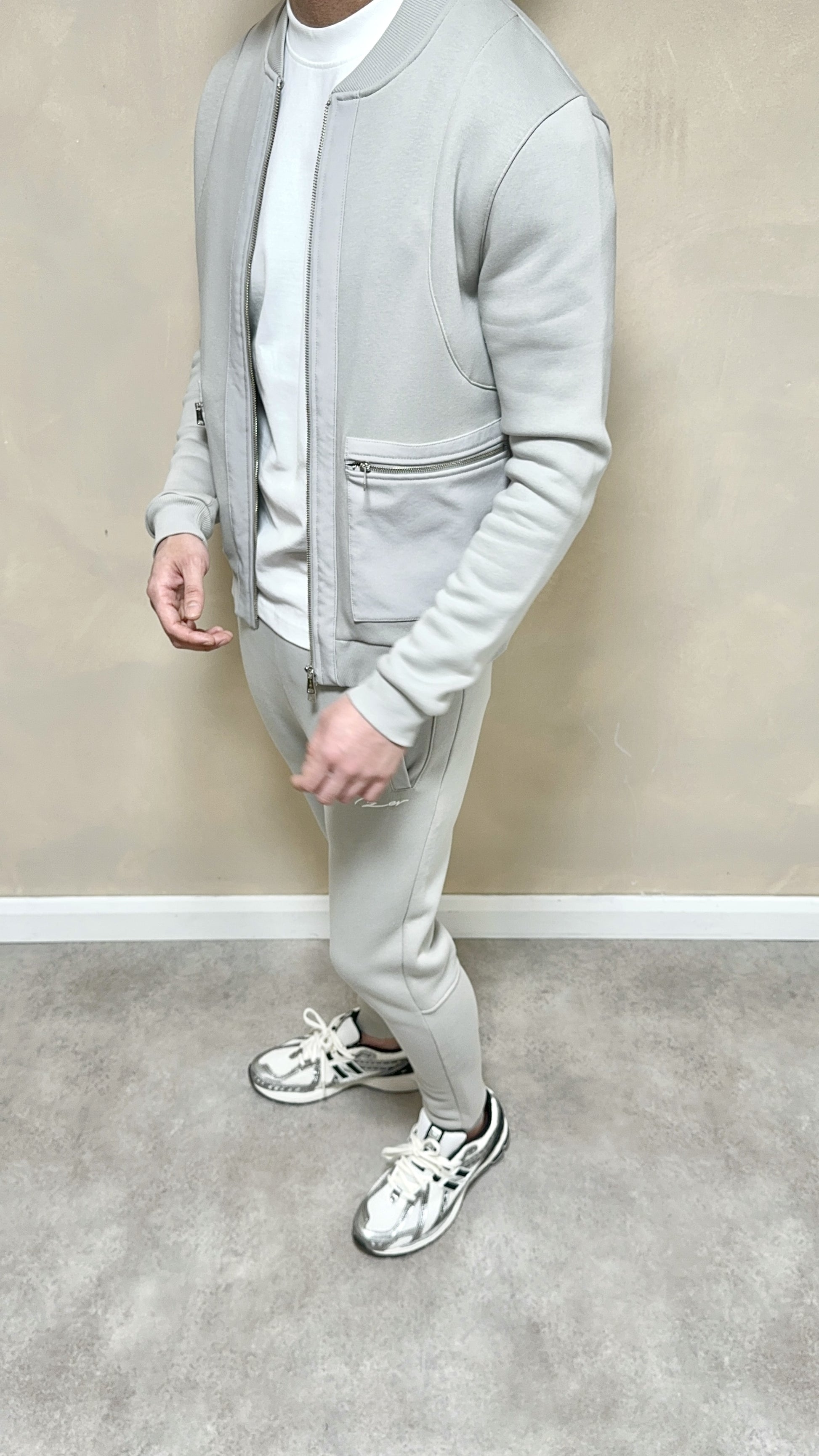 CORE Dove Grey Tracksuit mens