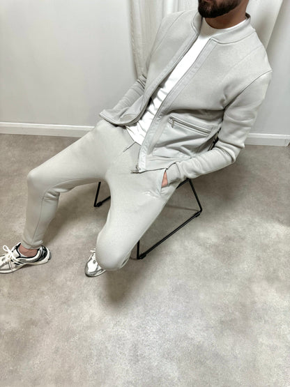 CORE PANEL JACKET - DOVE GREY