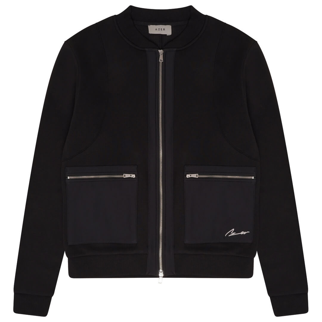CORE PANEL JACKET - BLACK