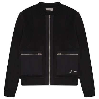 CORE PANEL JACKET - BLACK